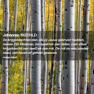 Picture 02 - Johannes 19:23 NLD - De krijgsknechten dan, als zij Jezus gekruist - Bible Verse Picture