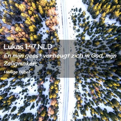 Picture 02 - Lukas 1:47 NLD - En mijn geest verheugt zich in God, mijn - Bible Verse Picture