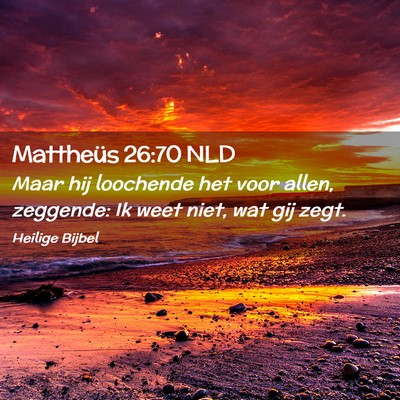 Picture 02 - Mattheüs 26:70 NLD - Maar hij loochende het voor allen, zeggende: Ik - Bible Verse Picture