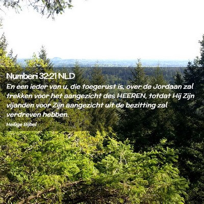 Picture 02 - Numberi 32:21 NLD - En een ieder van u, die toegerust is, over de - Bible Verse Picture
