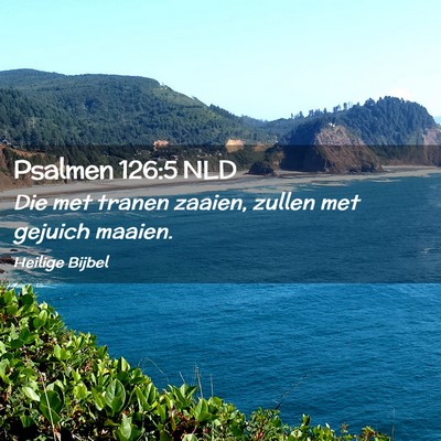 Picture 02 - Psalmen 126:5 NLD - Die met tranen zaaien, zullen met gejuich - Bible Verse Picture
