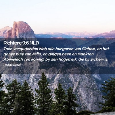 Picture 02 - Richtere 9:6 NLD - Toen vergaderden zich alle burgeren van Sichem, - Bible Verse Picture