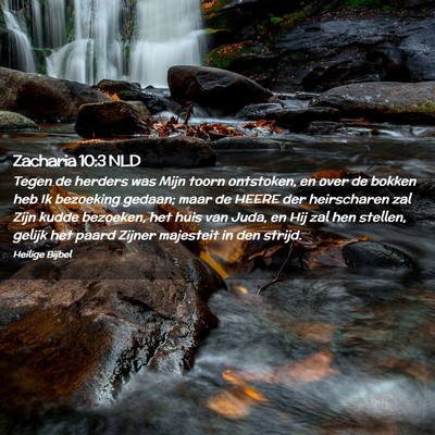 Picture 02 - Zacharia 10:3 NLD - Tegen de herders was Mijn toorn ontstoken, en - Bible Verse Picture