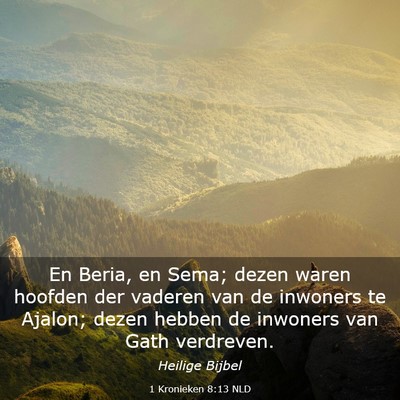 Picture 03 - 1 Kronieken 8:13 NLD - En Beria, en Sema; dezen waren hoofden der - Bible Verse Picture