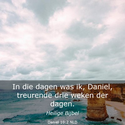 Picture 03 - Daniël 10:2 NLD - In die dagen was ik, Daniel, treurende drie weken - Bible Verse Picture