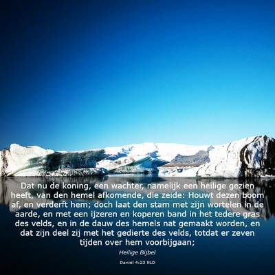 Picture 03 - Daniël 4:23 NLD - Dat nu de koning, een wachter, namelijk een - Bible Verse Picture