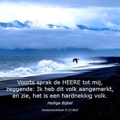 Picture 03 - Deuteronomium 9:13 NLD - Voorts sprak de HEERE tot mij, zeggende: Ik heb - Bible Verse Picture