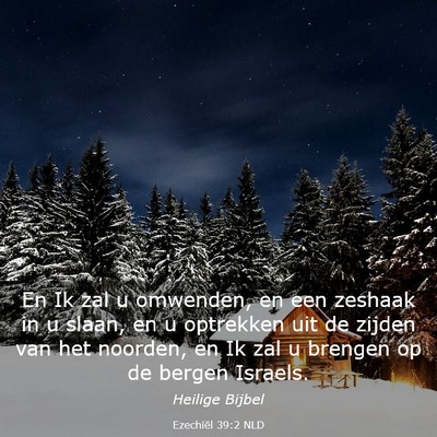Picture 03 - Ezechiël 39:2 NLD - En Ik zal u omwenden, en een zeshaak in u slaan, - Bible Verse Picture