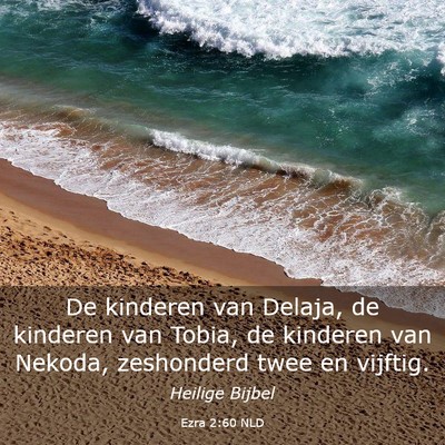 Picture 03 - Ezra 2:60 NLD - De kinderen van Delaja, de kinderen van Tobia, de - Bible Verse Picture