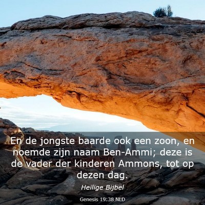 Picture 03 - Genesis 19:38 NLD - En de jongste baarde ook een zoon, en noemde zijn - Bible Verse Picture