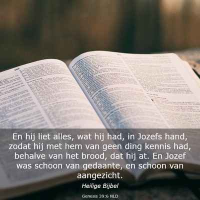 Picture 03 - Genesis 39:6 NLD - En hij liet alles, wat hij had, in Jozefs hand, - Bible Verse Picture