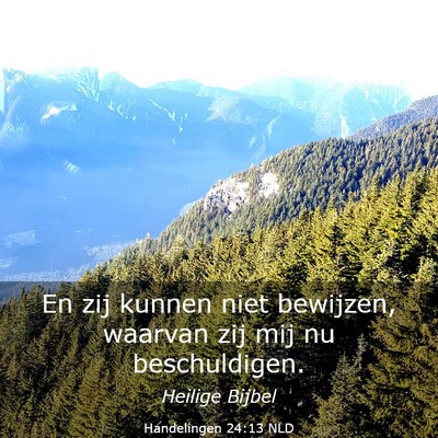 Picture 03 - Handelingen 24:13 NLD - En zij kunnen niet bewijzen, waarvan zij mij nu - Bible Verse Picture