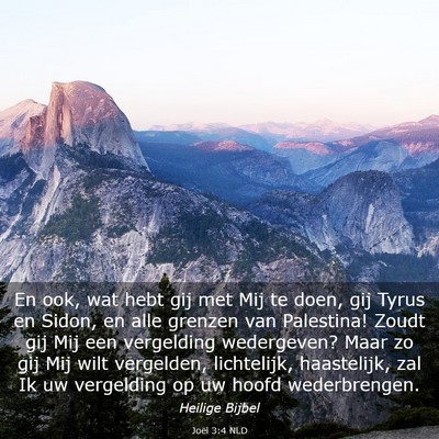 Picture 03 - Joël 3:4 NLD - En ook, wat hebt gij met Mij te doen, gij Tyrus - Bible Verse Picture