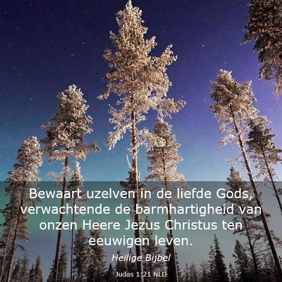 Picture 03 - Judas 1:21 NLD - Bewaart uzelven in de liefde Gods, verwachtende - Bible Verse Picture