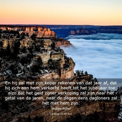 Picture 03 - Leviticus 25:50 NLD - En hij zal met zijn koper rekenen van dat jaar - Bible Verse Picture