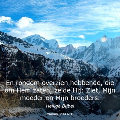 Picture 03 - Markus 3:34 NLD - En rondom overzien hebbende, die om Hem zaten, - Bible Verse Picture