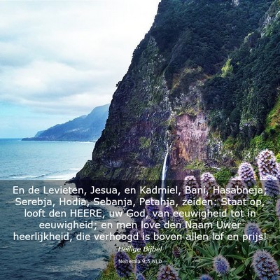 Picture 03 - Nehemia 9:5 NLD - En de Levieten, Jesua, en Kadmiel, Bani, - Bible Verse Picture