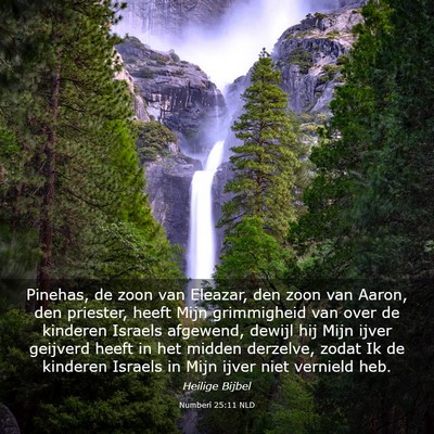 Picture 03 - Numberi 25:11 NLD - Pinehas, de zoon van Eleazar, den zoon van Aaron, - Bible Verse Picture
