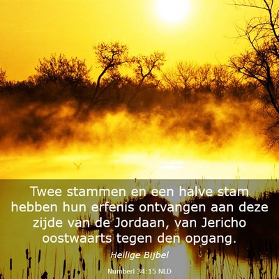 Picture 03 - Numberi 34:15 NLD - Twee stammen en een halve stam hebben hun erfenis - Bible Verse Picture