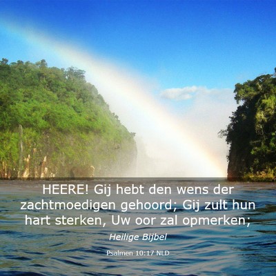 Picture 03 - Psalmen 10:17 NLD - HEERE! Gij hebt den wens der zachtmoedigen - Bible Verse Picture