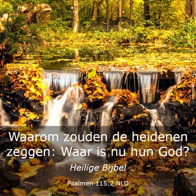 Picture 03 - Psalmen 115:2 NLD - Waarom zouden de heidenen zeggen: Waar is nu hun - Bible Verse Picture