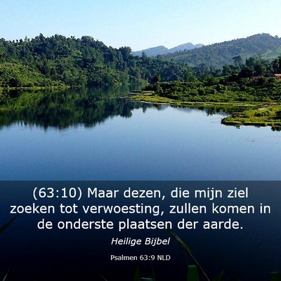 Picture 03 - Psalmen 63:9 NLD - (63:10) Maar dezen, die mijn ziel zoeken tot - Bible Verse Picture
