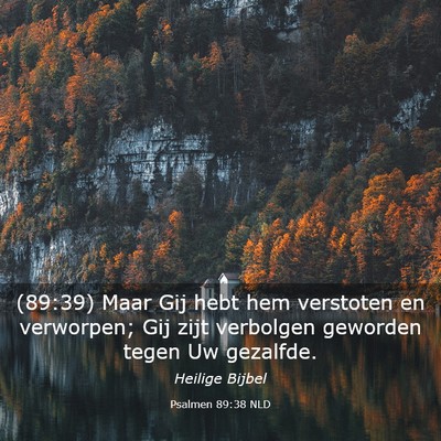 Picture 03 - Psalmen 89:38 NLD - (89:39) Maar Gij hebt hem verstoten en verworpen; - Bible Verse Picture