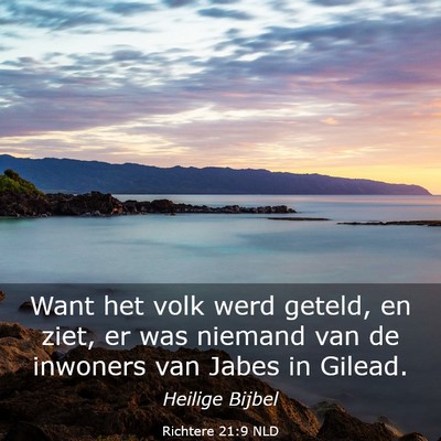 Picture 03 - Richtere 21:9 NLD - Want het volk werd geteld, en ziet, er was - Bible Verse Picture