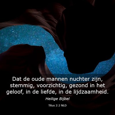 Picture 03 - Titus 2:2 NLD - Dat de oude mannen nuchter zijn, stemmig, - Bible Verse Picture