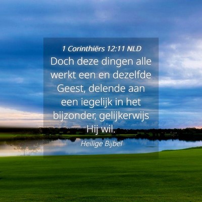 Picture 04 - 1 Corinthiërs 12:11 NLD - Doch deze dingen alle werkt een en dezelfde - Bible Verse Picture
