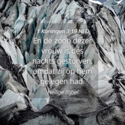 Picture 04 - 1 Koningen 3:19 NLD - En de zoon dezer vrouw is des nachts gestorven, - Bible Verse Picture