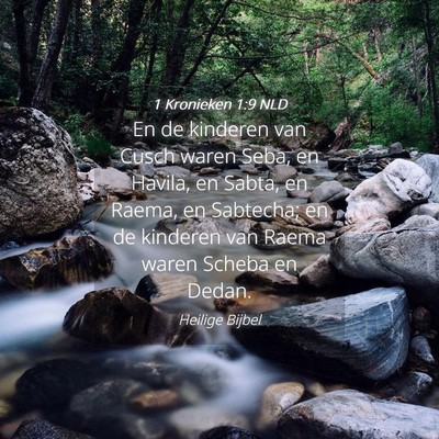 Picture 04 - 1 Kronieken 1:9 NLD - En de kinderen van Cusch waren Seba, en Havila, - Bible Verse Picture