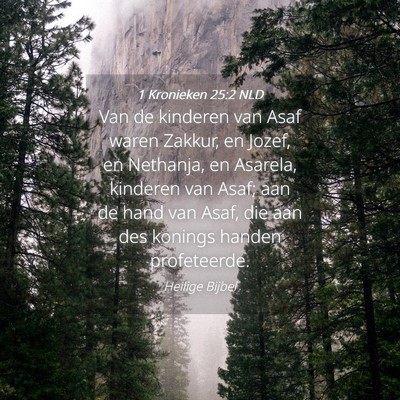 Picture 04 - 1 Kronieken 25:2 NLD - Van de kinderen van Asaf waren Zakkur, en Jozef, - Bible Verse Picture
