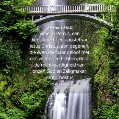 Picture 04 - 2 Petrus 1:1 NLD - Simeon Petrus, een dienstknecht en apostel van - Bible Verse Picture