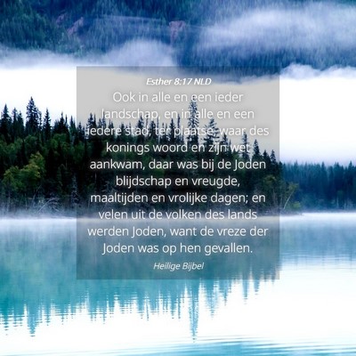 Picture 04 - Esther 8:17 NLD - Ook in alle en een ieder landschap, en in alle en - Bible Verse Picture