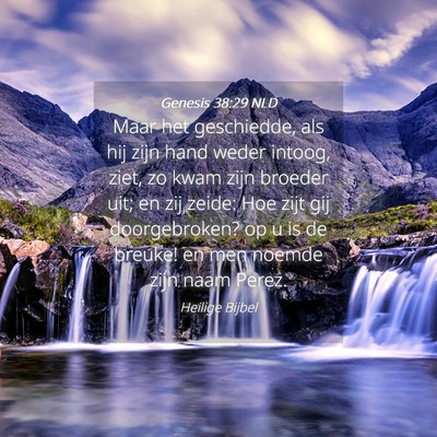 Picture 04 - Genesis 38:29 NLD - Maar het geschiedde, als hij zijn hand weder - Bible Verse Picture