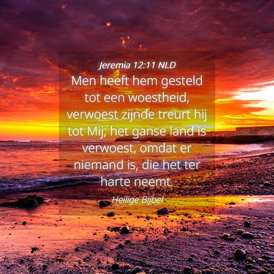 Picture 04 - Jeremia 12:11 NLD - Men heeft hem gesteld tot een woestheid, verwoest - Bible Verse Picture