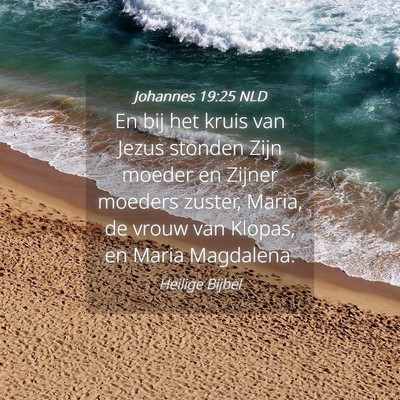 Picture 04 - Johannes 19:25 NLD - En bij het kruis van Jezus stonden Zijn moeder en - Bible Verse Picture
