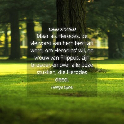 Picture 04 - Lukas 3:19 NLD - Maar als Herodes, de viervorst van hem bestraft - Bible Verse Picture