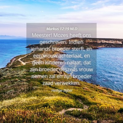 Picture 04 - Markus 12:19 NLD - Meester! Mozes heeft ons geschreven: Indien - Bible Verse Picture