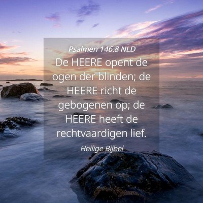 Picture 04 - Psalmen 146:8 NLD - De HEERE opent de ogen der blinden; de HEERE - Bible Verse Picture
