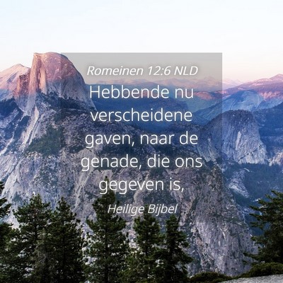 Picture 04 - Romeinen 12:6 NLD - Hebbende nu verscheidene gaven, naar de genade, - Bible Verse Picture