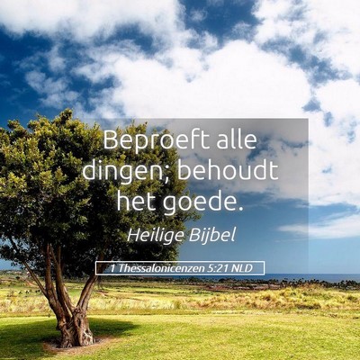 Picture 05 - 1 Thessalonicenzen 5:21 NLD - Beproeft alle dingen; behoudt het - Bible Verse Picture