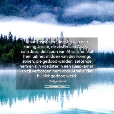 Picture 05 - 2 Koningen 11:2 NLD - Maar Joseba, de dochter van den koning Joram, de - Bible Verse Picture