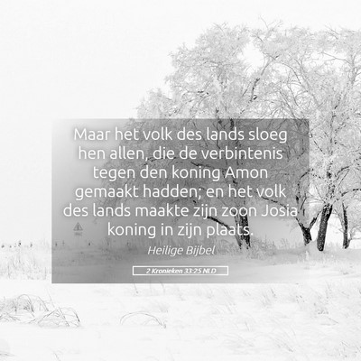 Picture 05 - 2 Kronieken 33:25 NLD - Maar het volk des lands sloeg hen allen, die de - Bible Verse Picture
