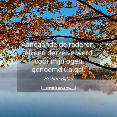 Picture 05 - Ezechiël 10:13 NLD - Aangaande de raderen, elkeen derzelve werd voor - Bible Verse Picture