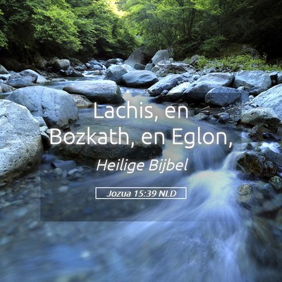 Picture 05 - Jozua 15:39 NLD - Lachis, en Bozkath, en - Bible Verse Picture