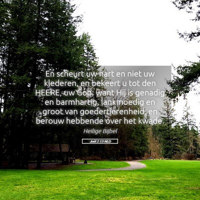 Picture 05 - Joël 2:13 NLD - En scheurt uw hart en niet uw klederen, en - Bible Verse Picture