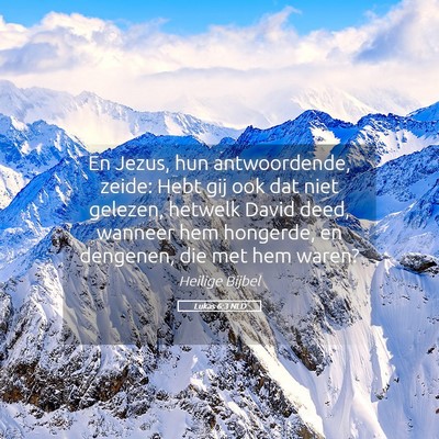 Picture 05 - Lukas 6:3 NLD - En Jezus, hun antwoordende, zeide: Hebt gij ook - Bible Verse Picture