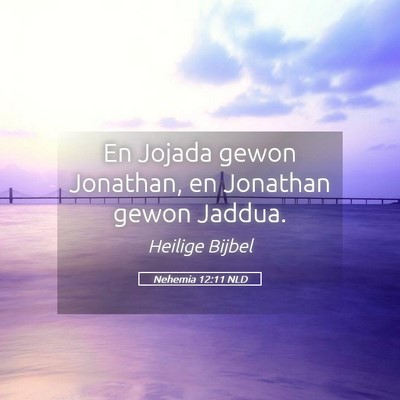 Picture 05 - Nehemia 12:11 NLD - En Jojada gewon Jonathan, en Jonathan gewon - Bible Verse Picture